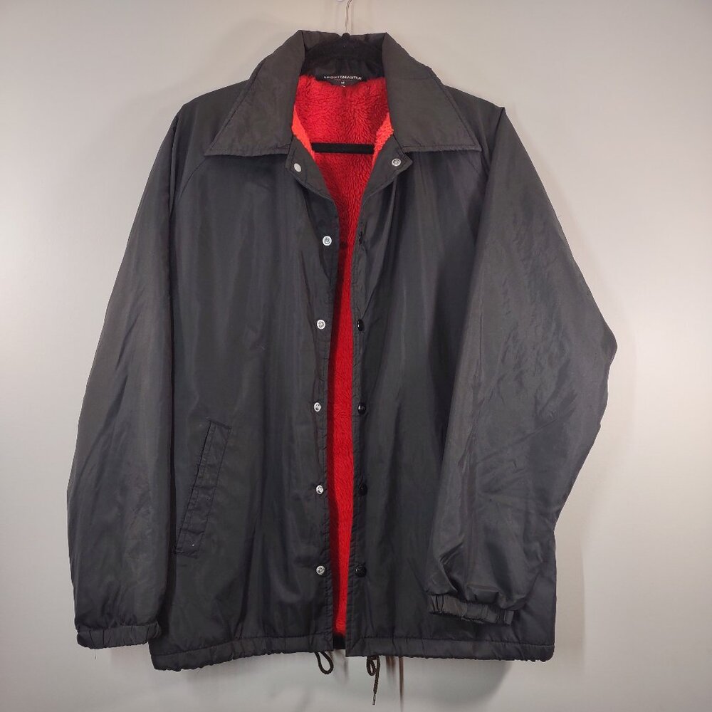 Vintage Sports Master Fur Lined Windbreaker, Size Medium